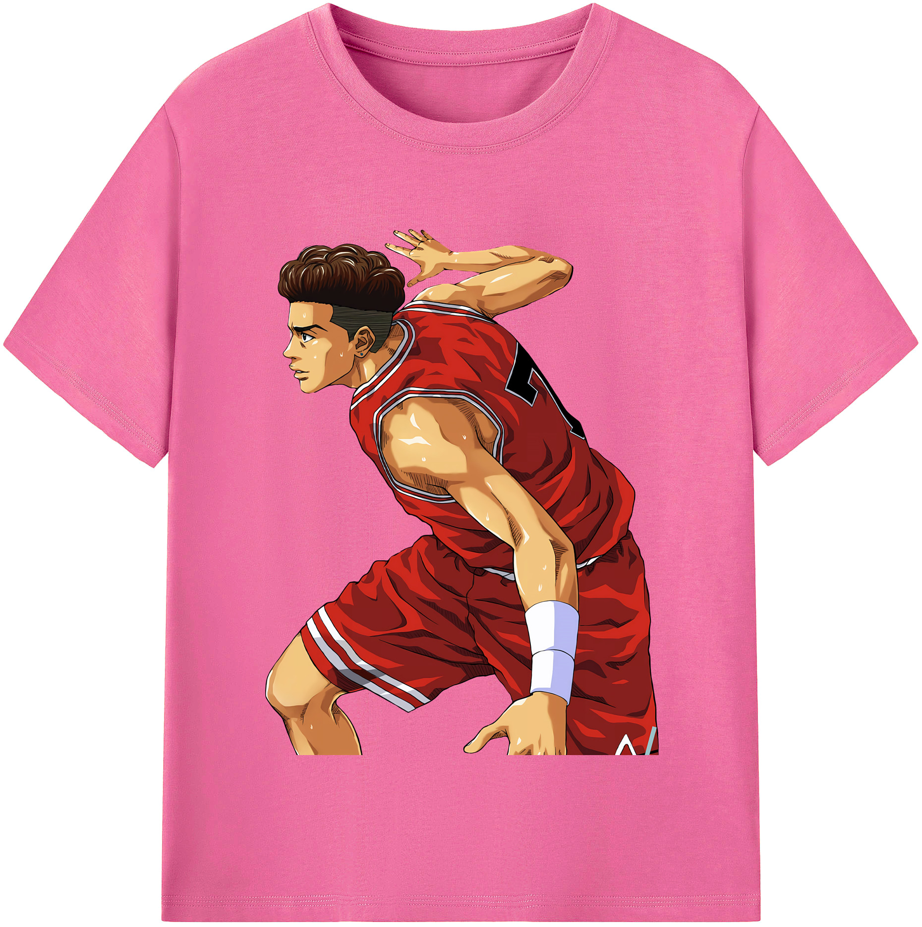 （画像用） SLAM DUNK／スラムダンク レディースカジュアルプリントTシャツ（綿100％）